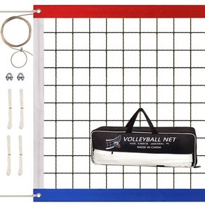 프로 배구 네트 휴대용 배구 네트 세트 비치 발리볼 네트 해변 수영장 야외 스포츠 게임 잔디 남성 여성, 폴리에틸렌 옥스포드 천, 펌프와 볼 포함, 1개