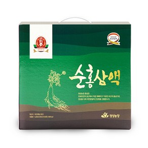 정성농장 순한 홍삼액 60포 1상자 (90mlx60개입) 단맛과 첨가물 없는 100% 순수홍삼, 1개