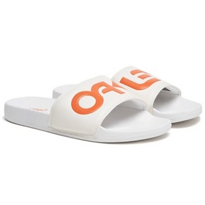 OAKLEY B1B SLIDE 2.0 WHITE FOF100424-100 (오클리 로고 슬리퍼 샌들)