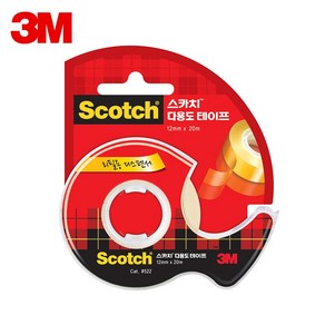 3M 스카치 522D 다용도 테이프 12mm x 20m