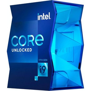 Intel Coe i9-11900K 데스크탑 프로세서 8코어 최대 5.3GHz 언락 LGA1200(Intel 500 시리즈 및 Select 400 칩셋) 125W