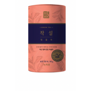 녹차원 작설덖음차, 40g, 1개입, 2개