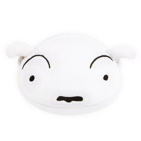 [짱구] 짱구 얼굴크로스 파우치-흰둥이