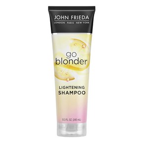 존프리다 John Fieda Go Blonde Lightening Shampoo fo Blonde Colo-Teated Hai Paaben Phthalate Si, 8.3 Fl Oz (Pack of 1), 1개, 245ml