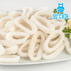 냉동 오징어링 손질완료, 1개, 무탈피(껍질O) 400g