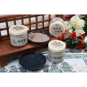 [건작식품] ] 국산 친환경 쥐눈이콩 100% 쥐눈이콩 청국장가루 450g, 1개