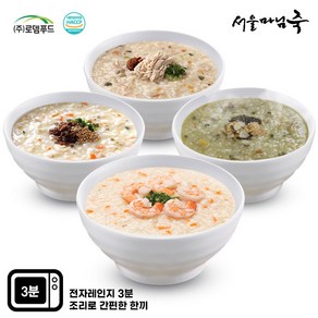 [SE003][서울마님죽]엄마의맛! 영양죽4종세트총8팩(참전복죽2팩 한우소고기죽2팩 영양닭죽2팩 새우죽2팩), 1개