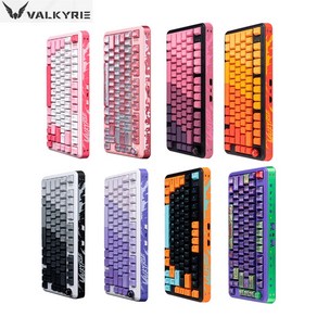 [cy] VALKYRIE MAG 75 마그네틱축 게이밍 키보드 75 Lite/75 PRO 유선8K 알루미늄보강판 RGB램프 DKS지원 시즌신상, MAG 75 lite버전, 화이트핑크, VK핑크수정마그네틱축