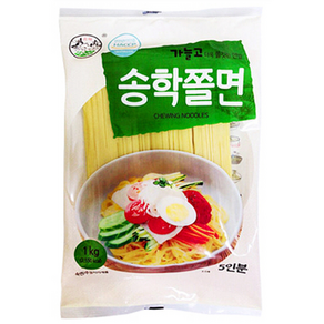 [송학식품] 송학쫄면 1kg _ 보통굵기 쫄면, 1L, 1개