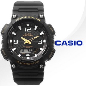 [CASIO] 카시오 AQ-S810W-1B 남성 우레탄밴드 태양광 시계