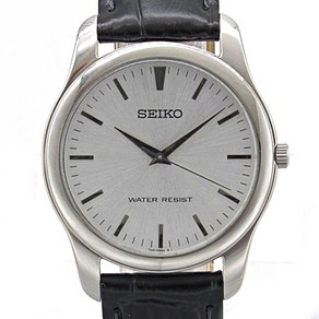 세이코 SEIKO 스피릿 클래식 남자 손목 캐주얼 드레스 시계 SCXP031 실버