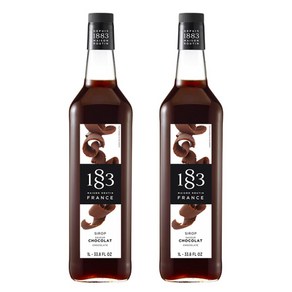 1883 초콜렛 시럽, 1L, 2개