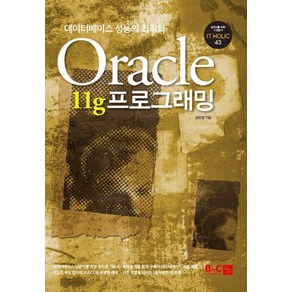 Oacle 11g 프로그래밍:데이터베이스 성능의 최적화, 북스홀릭