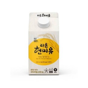 올가 식이섬유 슈퍼푸드 라온 현미유 식물성오일 1개입, 1개, 500ml