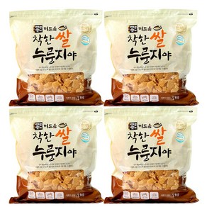 미드움 착한 쌀누룽지 구수한 누룽지 간식 누룽지탕, 3kg, 4개