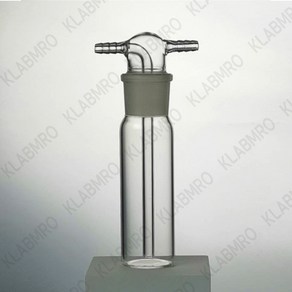 가스 세척병 (Bottle washing With fitted disc), 100ml (filte X), 1개