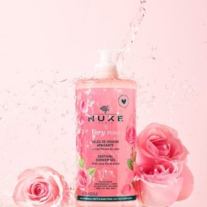 NUXE VERY ROSE Gelee de Douche Apaisante NUXE 프랑스 정품 눅스 베리 로즈 수딩 샤워 젤 750ml