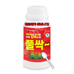 이노바텍 풀싹 100ml 잡초관리 제초제효과 극대화 특수비료 기능성자재