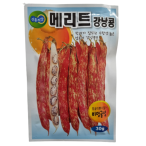 얼룩강낭콩 씨앗 30g 착과가 잘되고 수량성 높은 얼룩이 진흥종묘, 1개