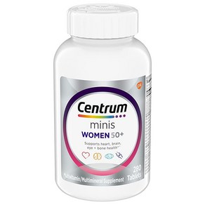 Centum Minis Women 50+ 센트룸 미니 우먼 50+ 여성용 멀티비타민, 1개, 280정