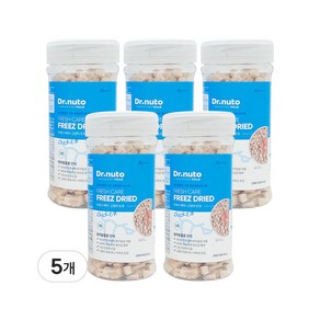 닥터뉴토 고양이 동결건조 간식 유산균 트릿 (구내염/구취/치석제거 도움), 5개, 55g, 치킨