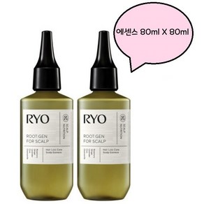 [1+1] 려 루트젠 탈모증상케어 두피에센스, 1세트, 80ml