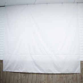 흰색 대형원단 배경 가림천 무대막 WM70006 / 휘장천 제작, 1. 200cm X 300cm