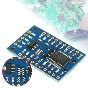 PCF8575 IO 확장기 보드 모듈 I2C 16IO IIC I2C I/O 익스텐션 실드 모듈 아두이노에 적합, 1개