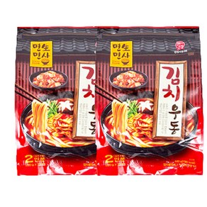 집에서 즐기는 맛집 본고장 면생면사 불짬뽕 김치우동 2인, 440g, 2개