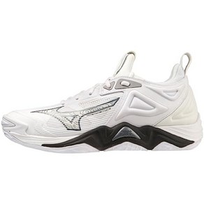 미즈노 MIZUNO 웨이브 모멘텀 3 남녀공용 배구화 운동화 화이트 V1GA231251