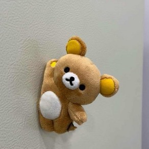 마그네틱 재미 스티커 스탠드 귀여운 어깨 선물 박스 Rilakkuma 펜던트 에이 애니메이션 티브 Kawaii 봉제 있은 생일 크리 인형, Rilakkuma-10cm, 1개