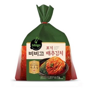 비비고 김장김치 포기김치 5kg, 1개