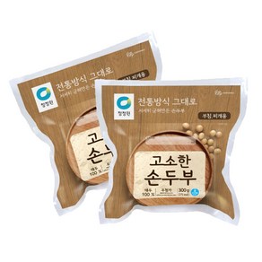 종가집 고소한 손두부 300g x7개, 7개