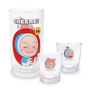 릴팡 유미의세포들 소맥잔 맥주잔 250ml + 소주잔 54ml x 2p 세트