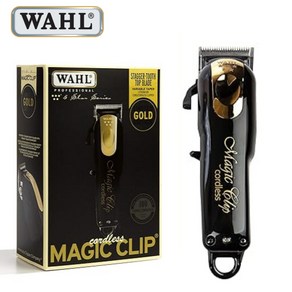 WAHL 왈 MAGIC CLIP 8148 골드 5스타 리미티드 블랙 에디션 전문가용 바리깡, WAHL 8148 골드 에디션 (블랙)