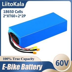 카메라 호환 배터리 LiitoKala 전기 자전거 전기 스쿠터 리튬 이온 60V 1800W 20Ah 30Ah 40Ah 50Ah, 60V30Ah16S10P, 5.60V30Ah16S10P