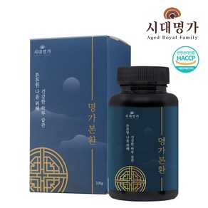 시대명가 명가본환(우슬환 보스웰리아환 초록입홍합환), 1개, 100g