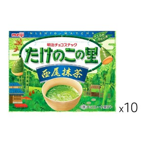 메이지 죽순 마을 니시오말차, 10개, 61g
