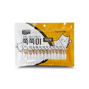 테비 쭉쭉이 치킨맛 200g(10gx20개) 고양이간식, 200g, 1개