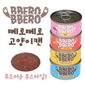 그린펫 빼로빼로 고양이캔 80g, 1개