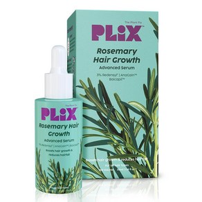 PLIX - THE PLANT FIX 로즈마리 모발성장 세럼 레덴실 3% AnaGain 4% 바이카필 3% 30 ml(1팩) 모발성장 모발 밀도 증가 및 모발 굵어짐, 1개, 30ml