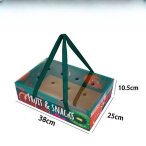 과일박스 10개 포장박스 포도 사과 배 귤 명절 선물, C. 투명뚜껑 선물상자