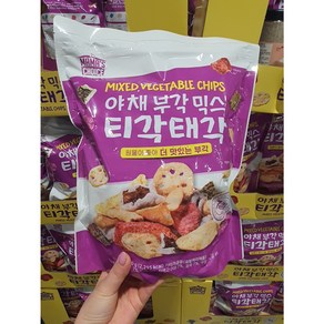 마마스초이스 대용량 마른안주 건강간식 야채부각 티각태각 450g