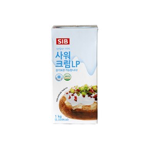 선인 사워크림LP 1L (냉장) SIB 샤워크림 나쵸소스, 1kg, 1개