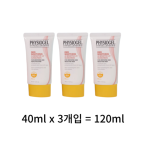 피지오겔 AI 레드수딩 선스크린 40ml, 120ml, 1개