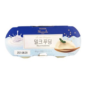 피코크 마몰로 밀크푸딩, 180g, 1개