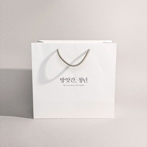 방앗간청년 고급 쇼핑백 (선물세트용), 소 270X120X255