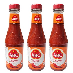 인도네시아 ABC 삼발 칠리소스 Indonesia ABC CHILI SAUCE SAMBAL ASLI, 395g, 3개