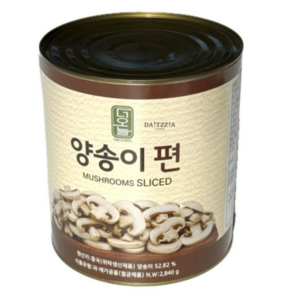 더오늘 양송이편(슬라이스), 5개, 2.84kg