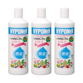 일본 Hyponex 하이포넥스 레이쇼 액비 액체 비료 원액 800ml 3개 식물 영양제 개화촉진제